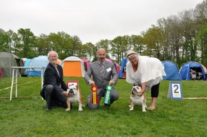 Frej blev BIR og Nanna blev BIM dommer Goran Gladic 
